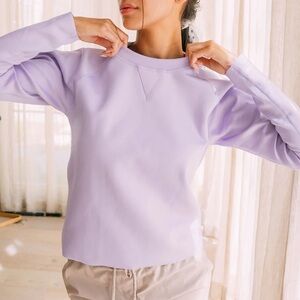 Albion Lavender Crewneck Sweatshirt